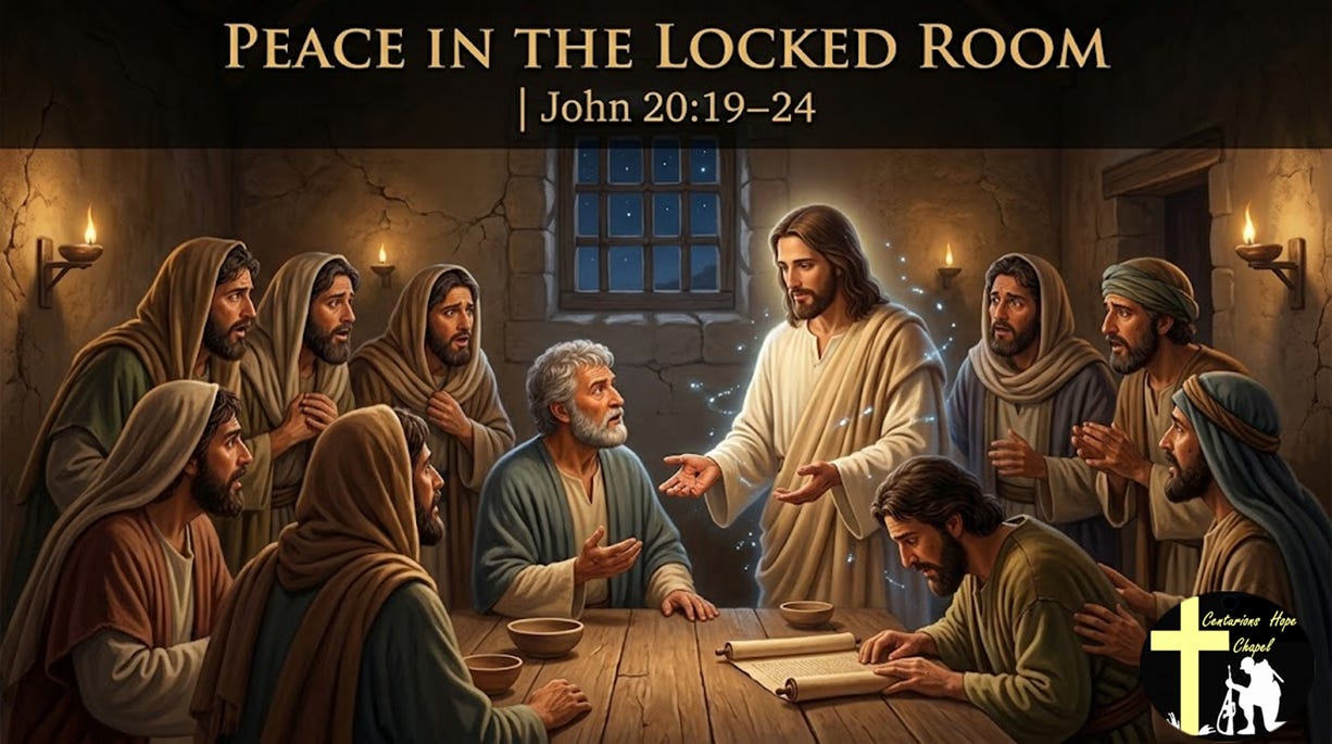 Peace in the Locked Room | John 20: 19–24 episode artwork