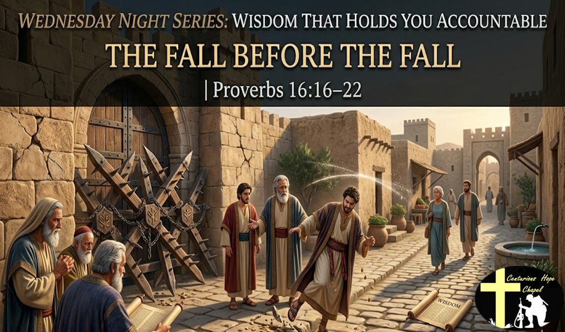 The Fall Before the Fall | Proverbs 16:16–21 episode artwork