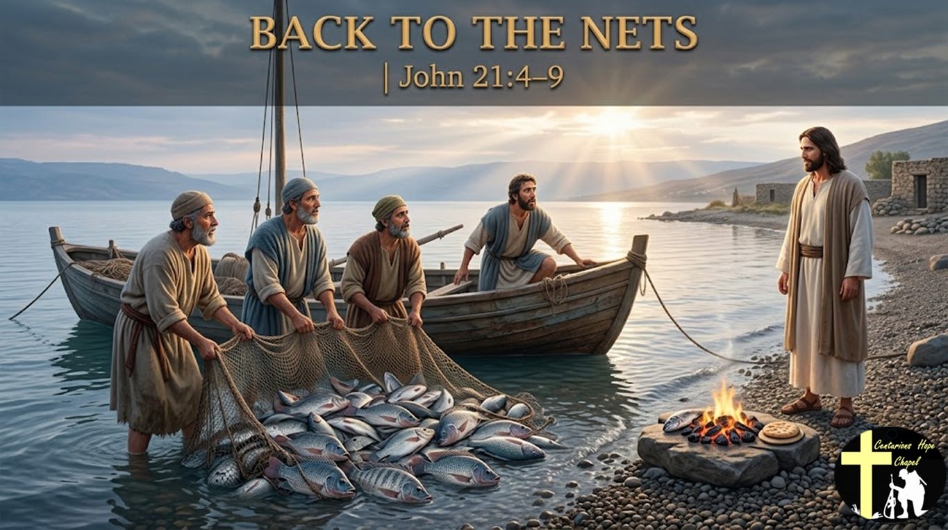 Back to the Nets | John 21:4–9 episode artwork