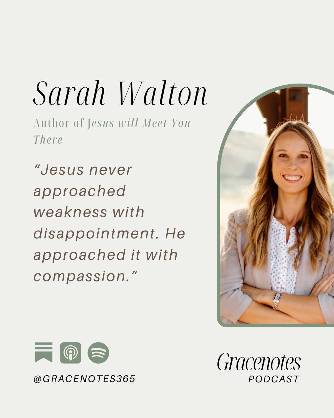 Sarah Walton: He Gives More Grace  episode artwork