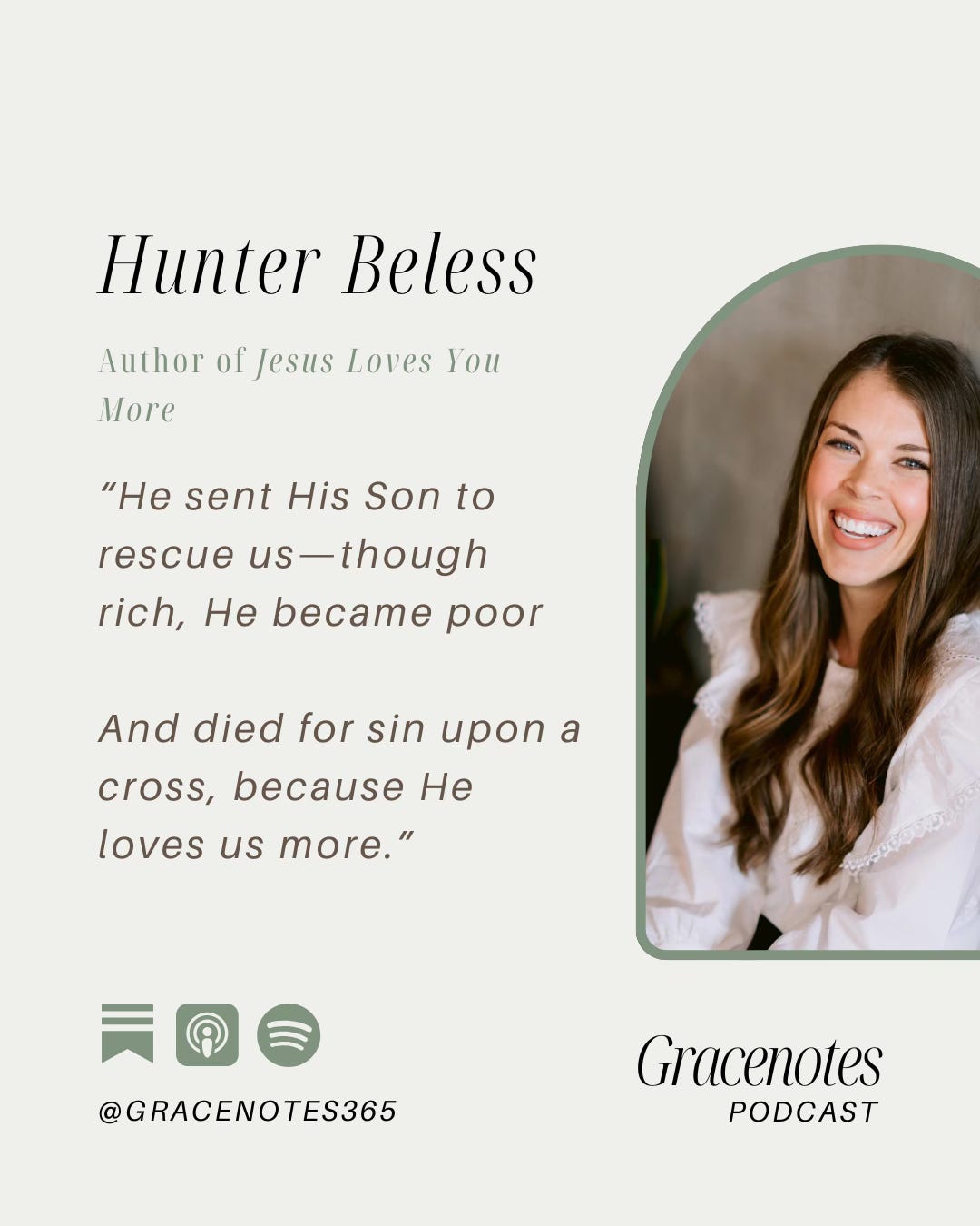 Jesus Loves You More