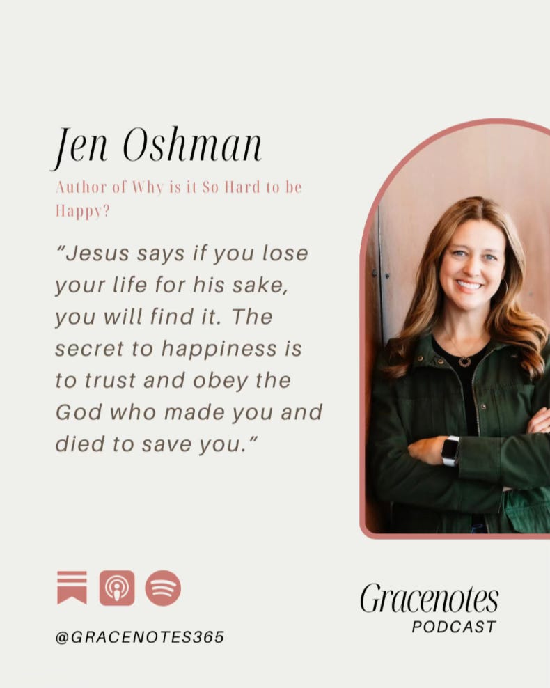 Jen Oshman: Why is it so hard to be Happy? episode artwork
