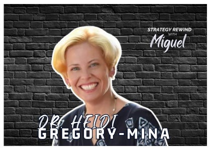 Episode 118: Dr. Heidi Gregory-Mina