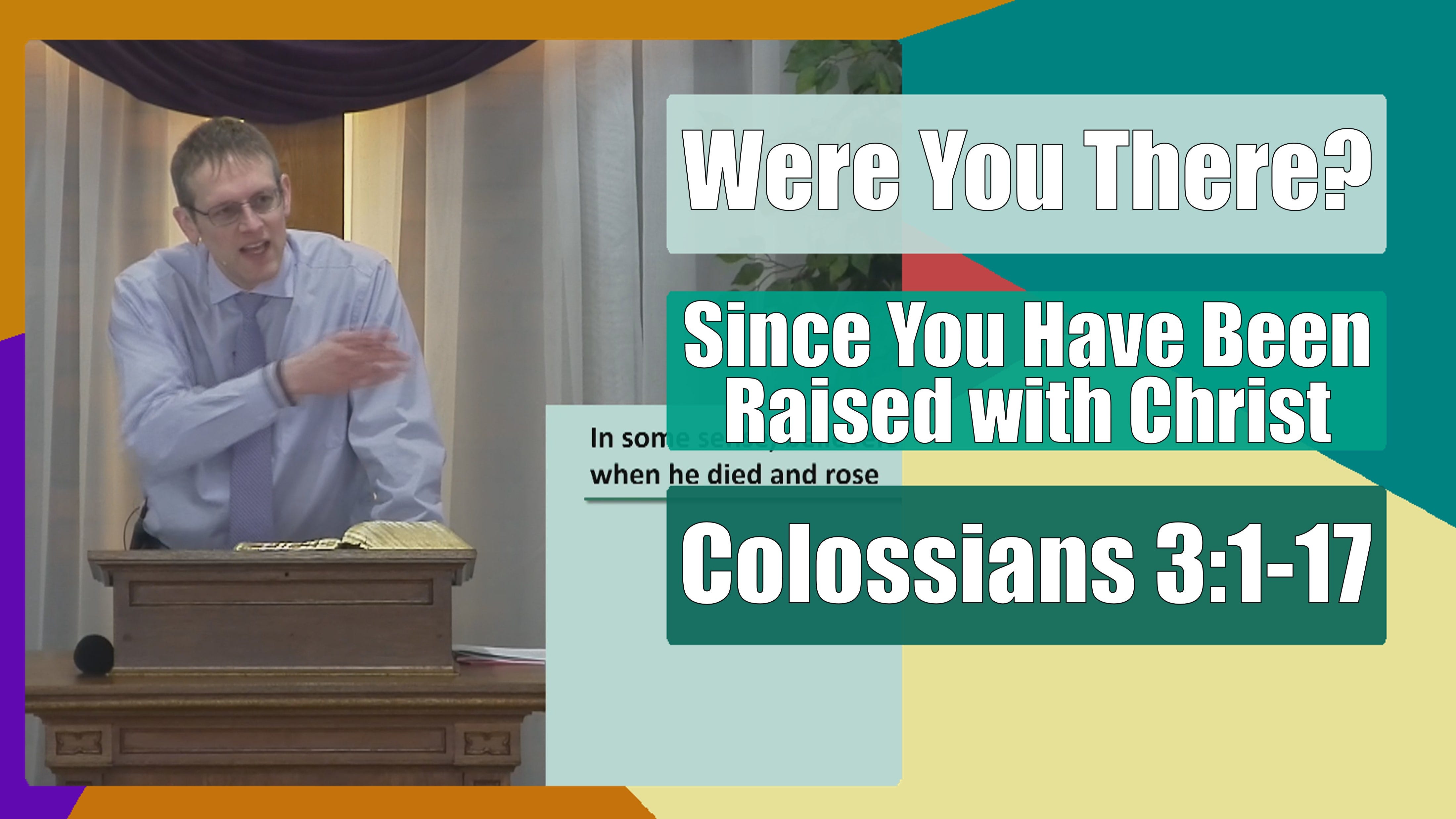 From The Pulpit - sermons by Pastor Aaron