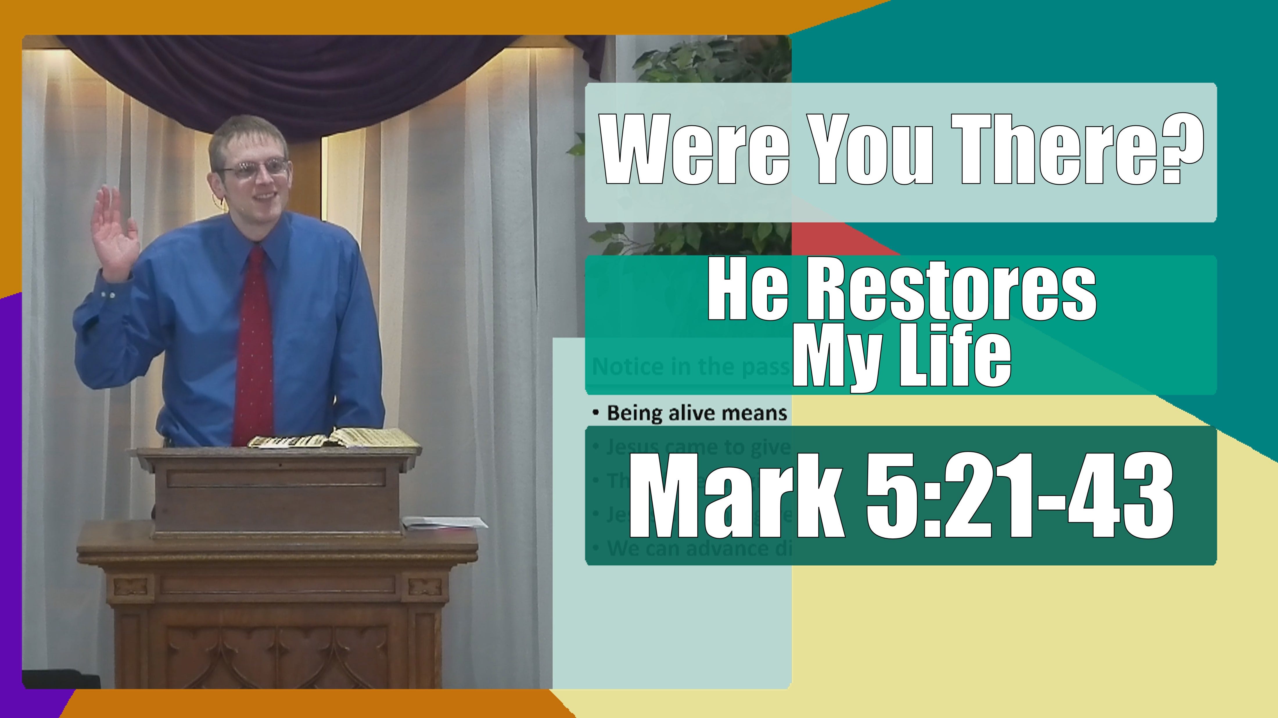 From The Pulpit - sermons by Pastor Aaron