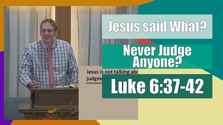 From The Pulpit - sermons by Pastor Aaron