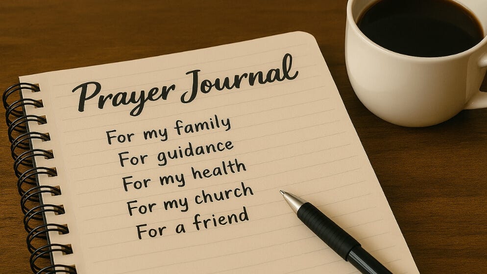 Make a Big Bold Prayer List for the Coming Year