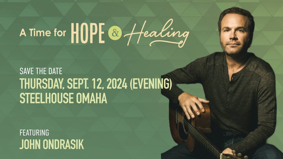 Julia Hebenstreit of The Kim Foundation on 'A Time for Hope & Healing'