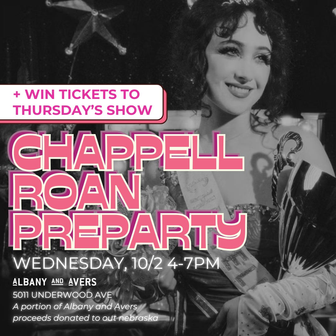 Your Invitation to the Chappell Roan Preparty (with Amanda Failla of Albany and Avers)