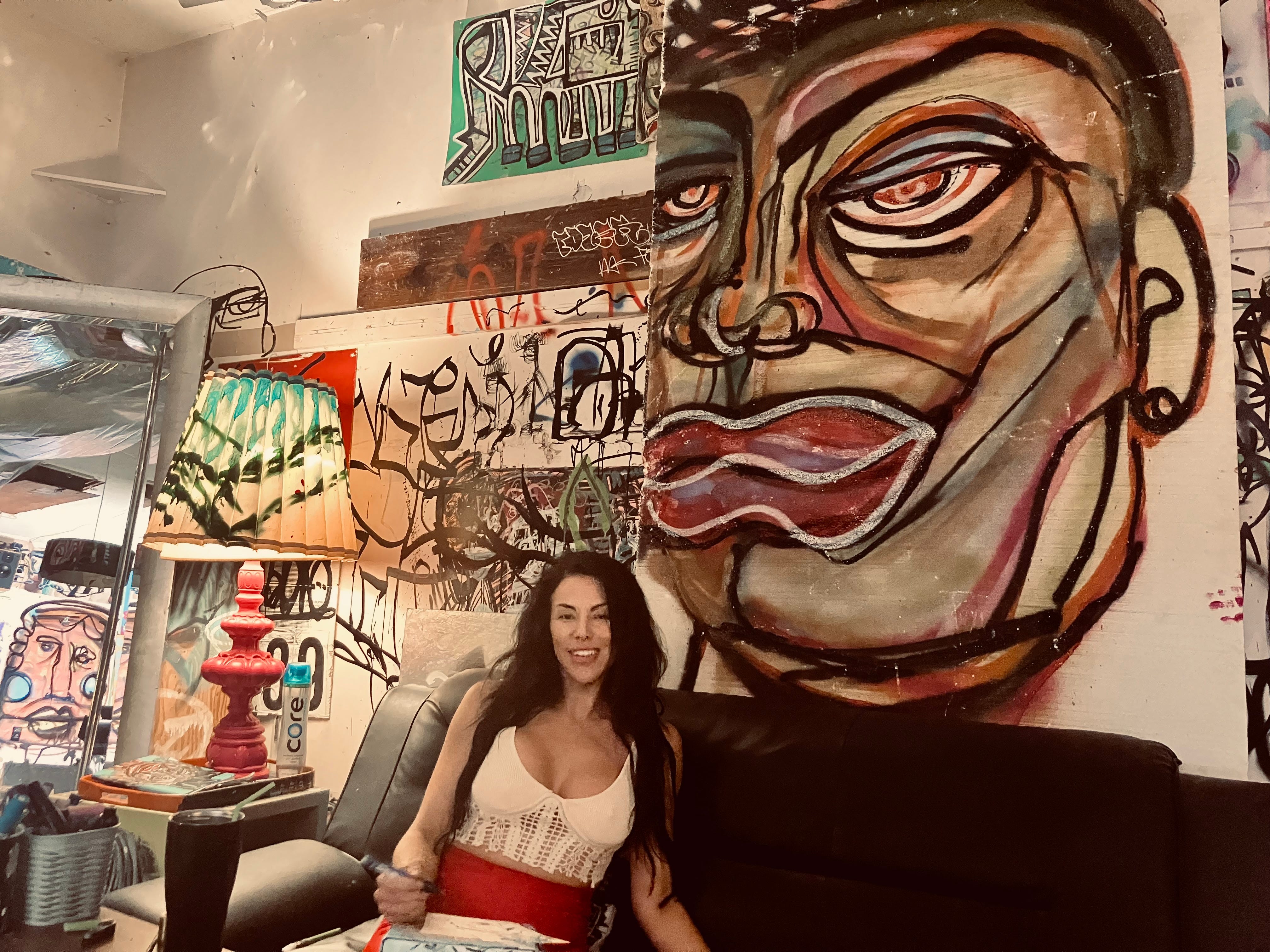 Angelina Gutierrez on expressing emotion in painting & putting her truth on blast