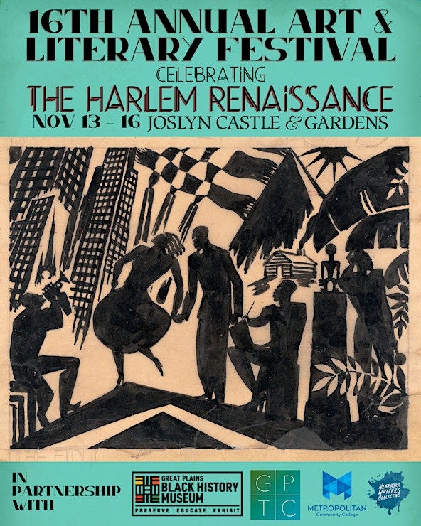 Allana G. Pommier & Scott Working celebrate 'The Harlem Renaissance' at Joslyn Castle's Art & Literary Festival