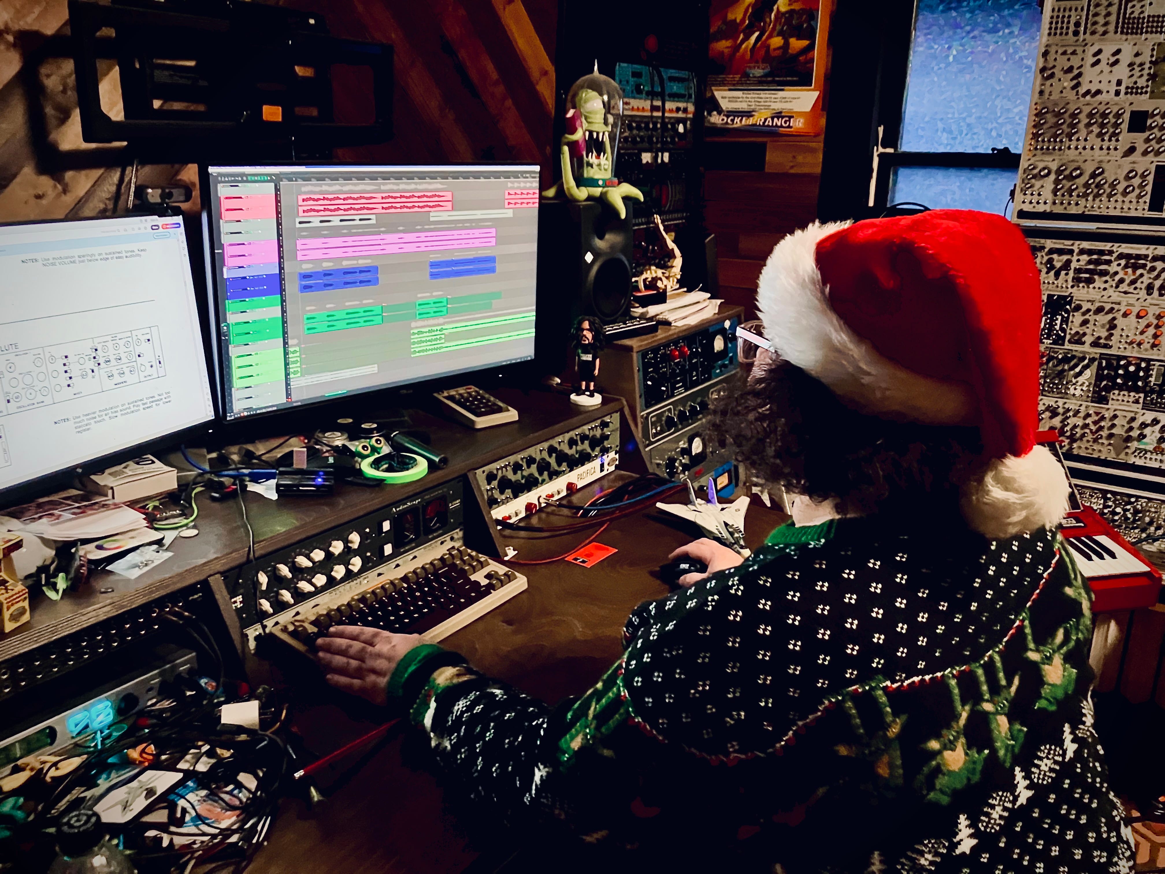PART II: Aaron Gum on making music videos, developing a theme song & the theremin