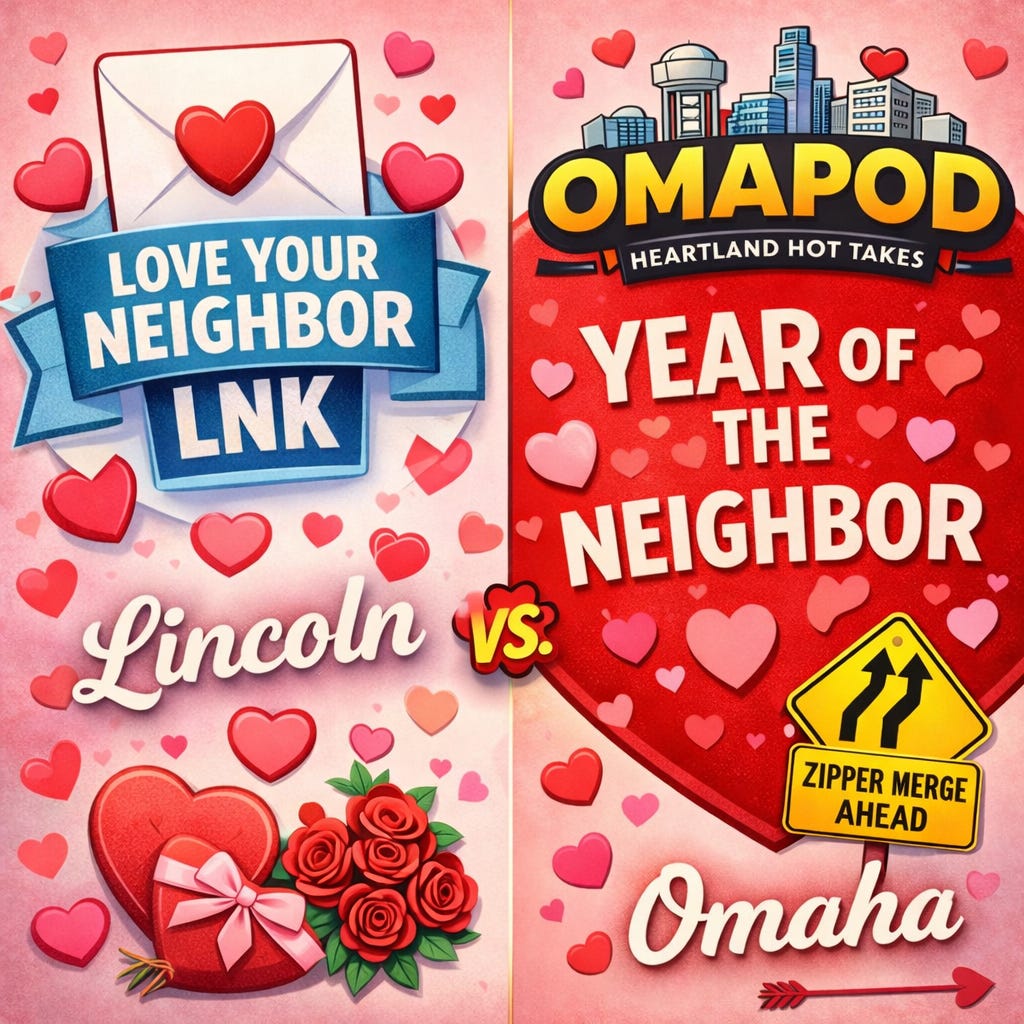 Lincoln's Love Thy Neighbor vs. Omaha's Neighborly Nominations