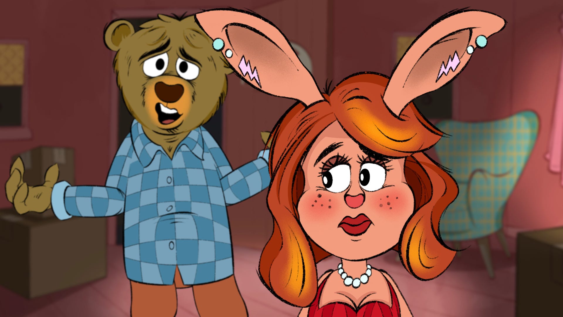 Jeffrey Koterba & Christine Burright introduce 'Bunny and Bear'