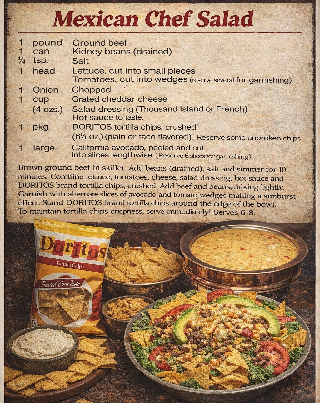 J.J. Harder of Flatwater Free Press on Dorothy Lynch, Nebraska-style Taco Salad, Thousand Island & Hidden Valley Ranch