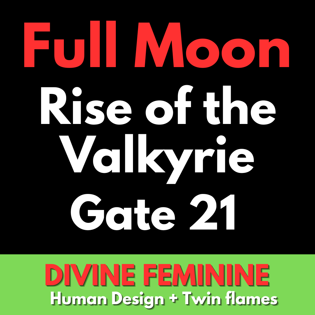 Full Moon in Gate 21 - Shadow of Control -