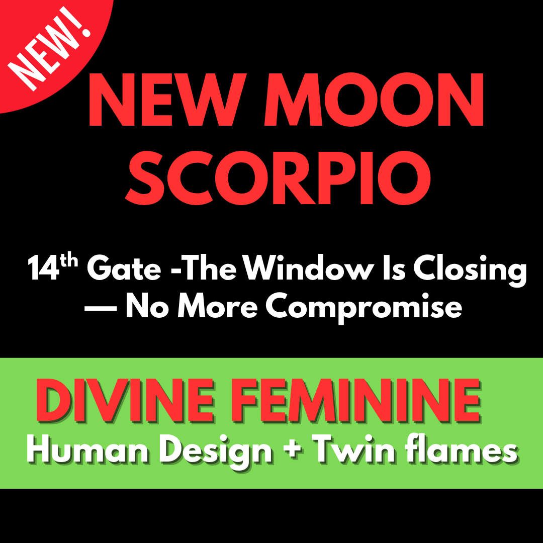 ✨ New Moon in Scorpio — 14th Gate
