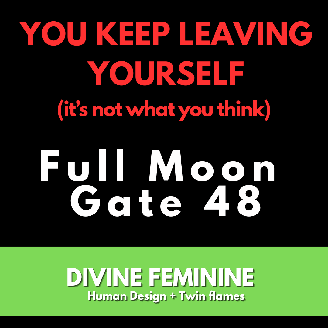 You Keep Leaving Yourself