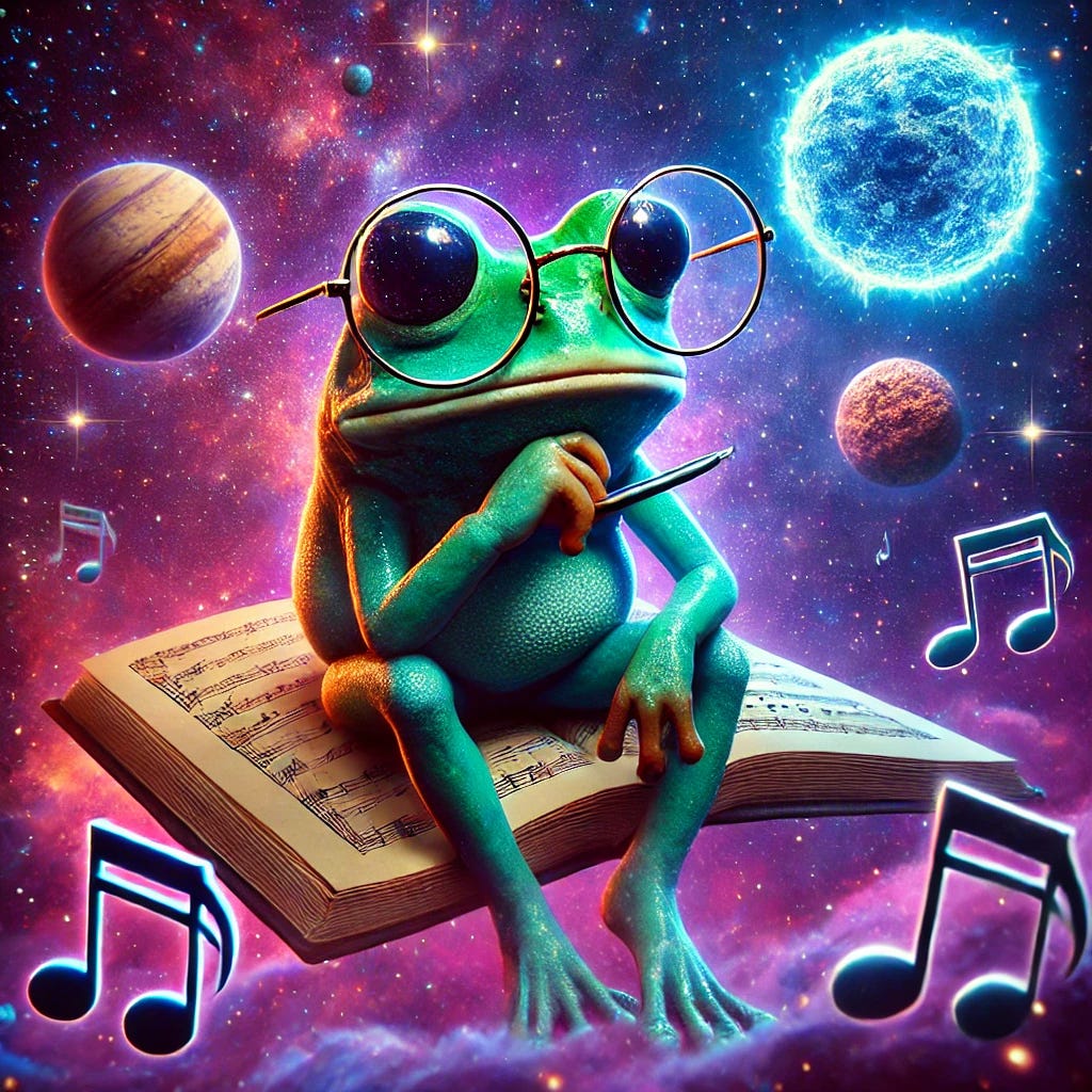 Music of the Spheres and Frogs That Know Too Much