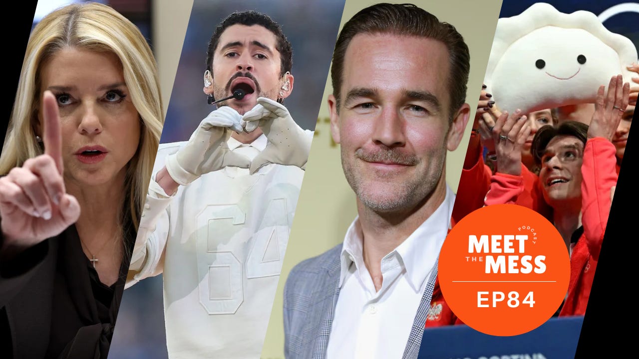 Bad Bunny Super Bowl Halftime Show, Olympic Shockers, James Van Der Beek, Pam Bondi Controversy, Lindsey Vonn Crash, and More!