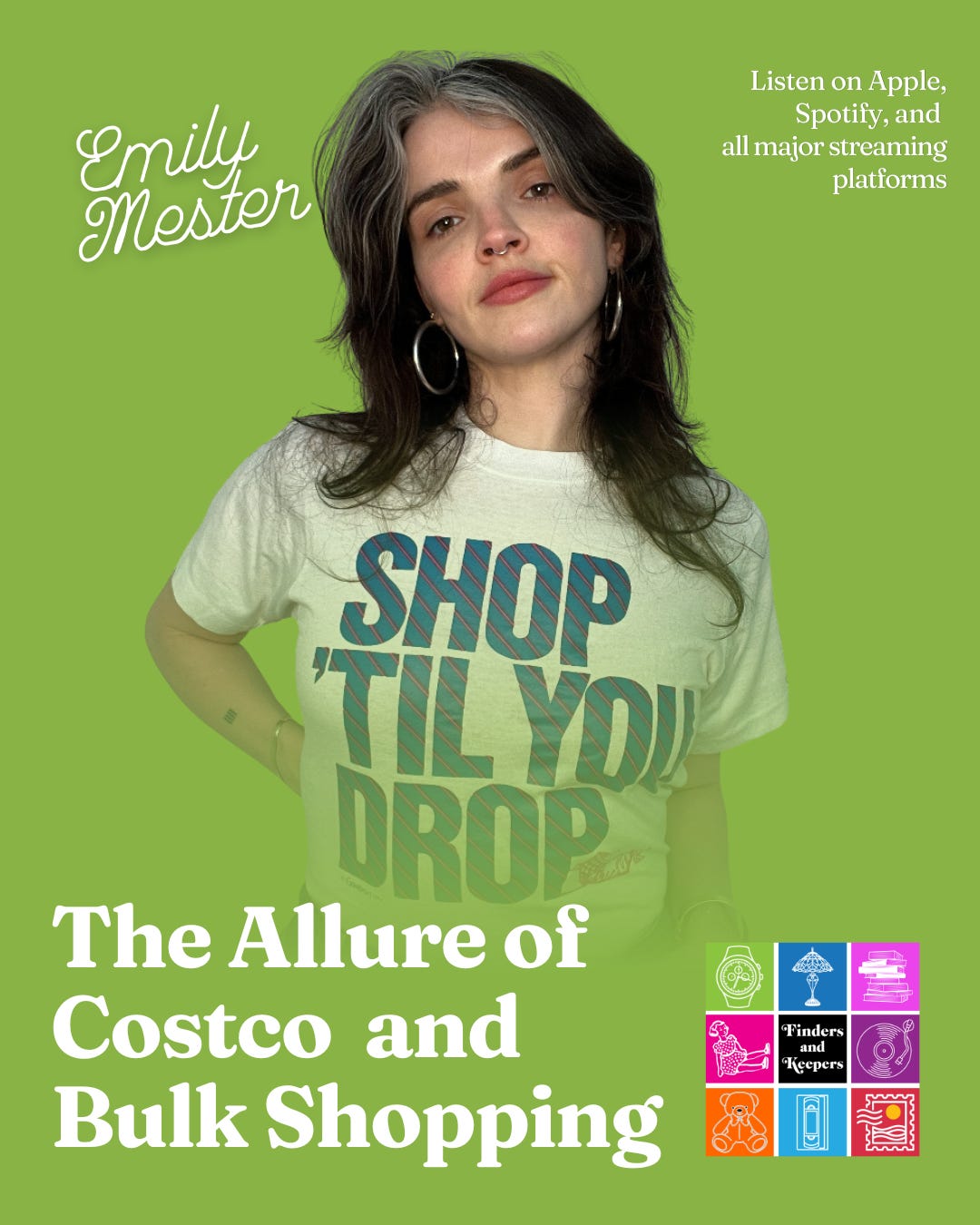 The Allure of Costco and Bulk Shopping with American Bulk author Emily Mester episode artwork