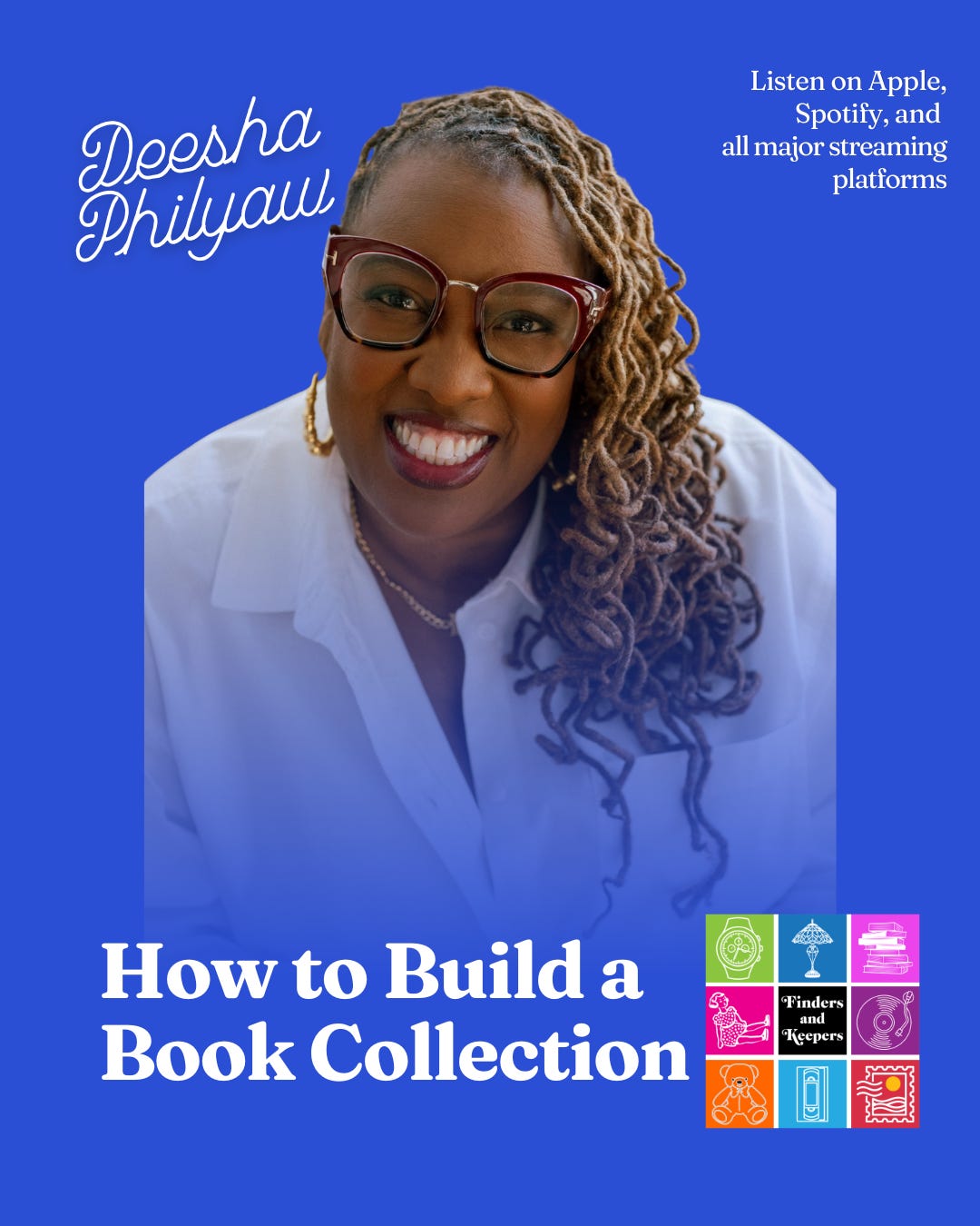 How Bestselling Author Deesha Philyaw Builds Her Book Collection and Became an Avid Reader episode artwork