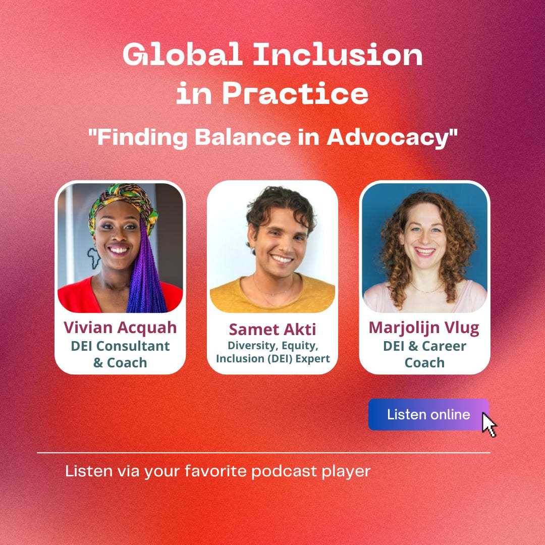 Finding Balance in Advocacy: Samet Akti’s Insights in DEI