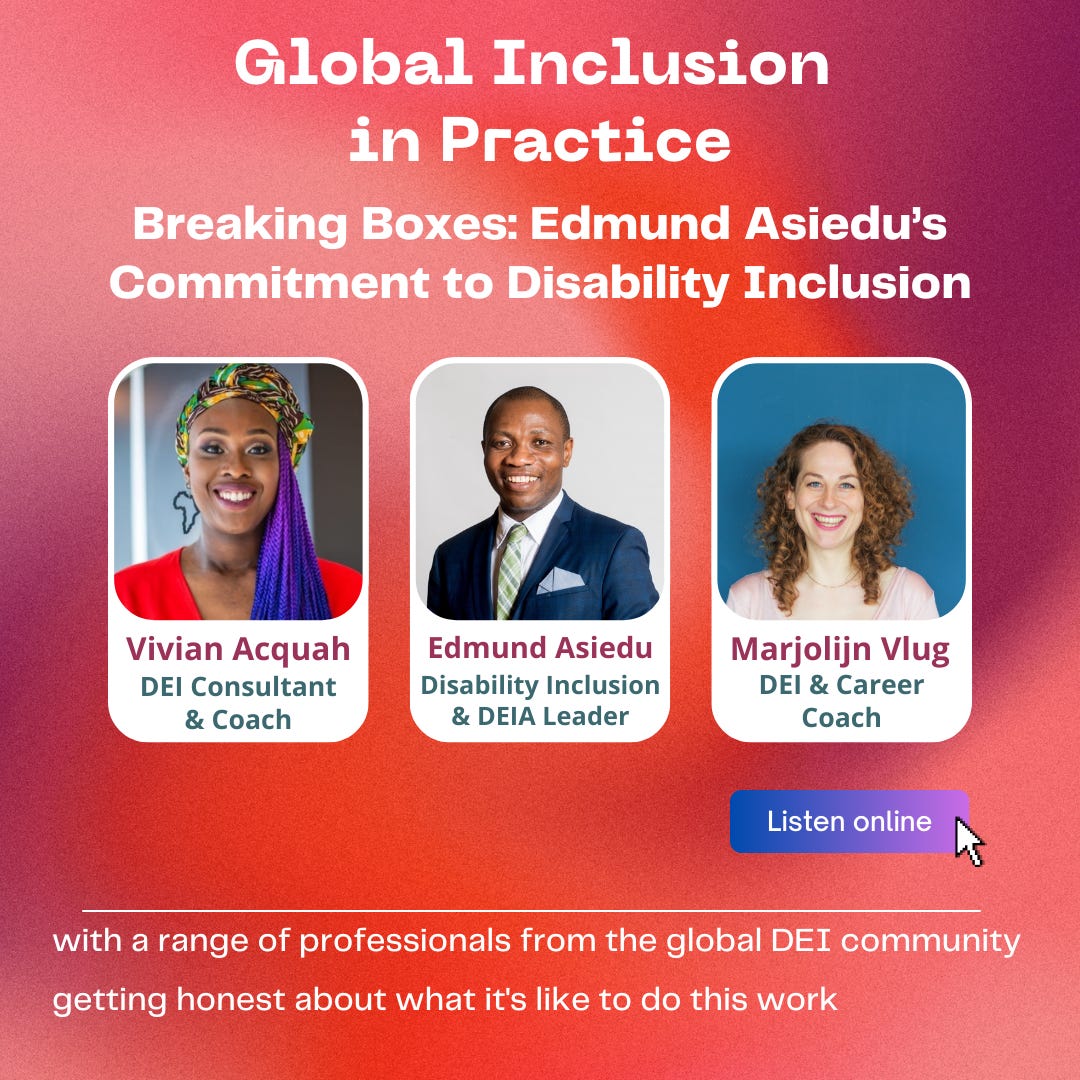 Breaking Boxes: Edmund Asiedu’s Commitment to Disability Inclusion