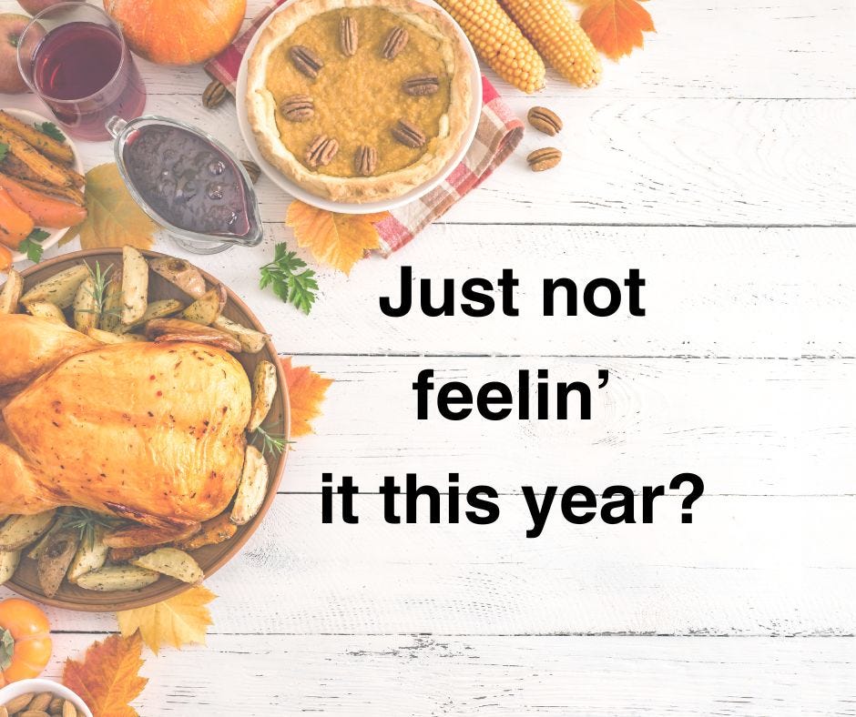 It’s Thanksgiving – What If I’m Not Feelin’ It?  episode artwork