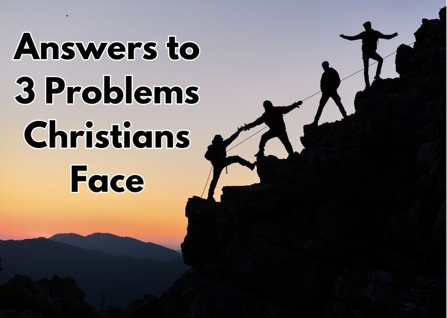 Answers to 3 Problems Christians Face  episode artwork