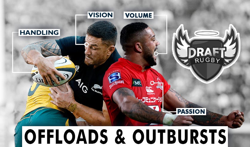 S08E04 The Draft Rugby Show - Offloads & Outbursts