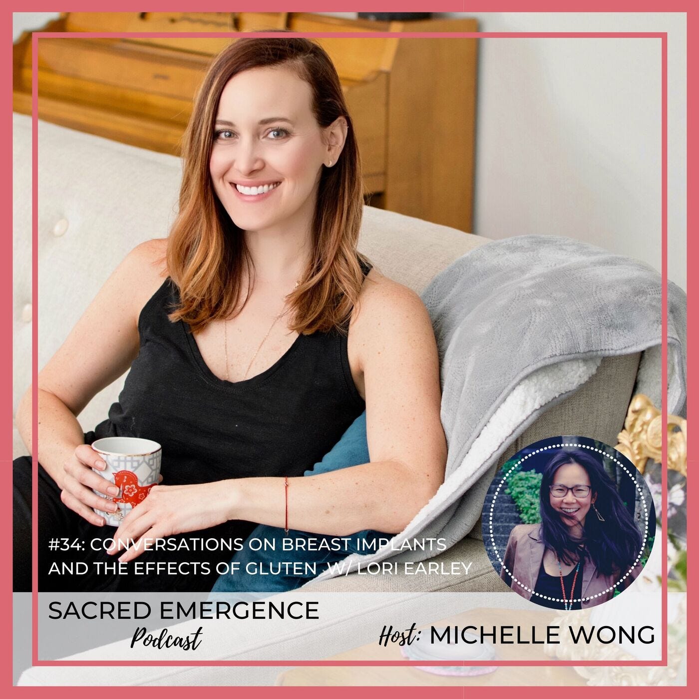 #34: Conversations on Breast Implants + the Effects of Gluten w/ Lori Earley of Phoenix Rising episode artwork