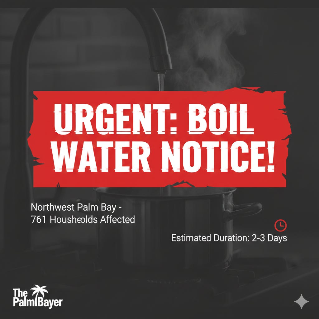 Palm Bay Issues Precautionary Boil Water Notice After Main Break episode artwork