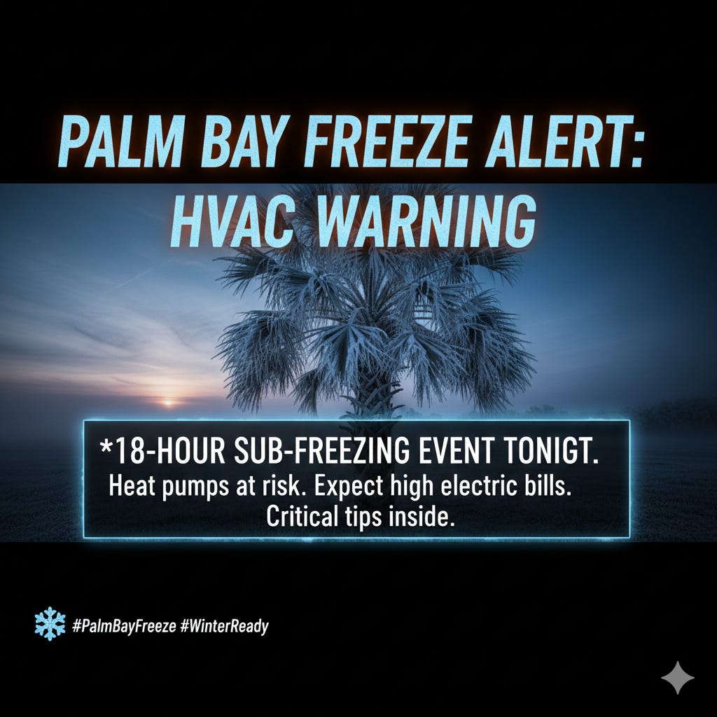 Palm Bay Braces for Sustained Freeze as HVAC Systems Face Critical Test episode artwork