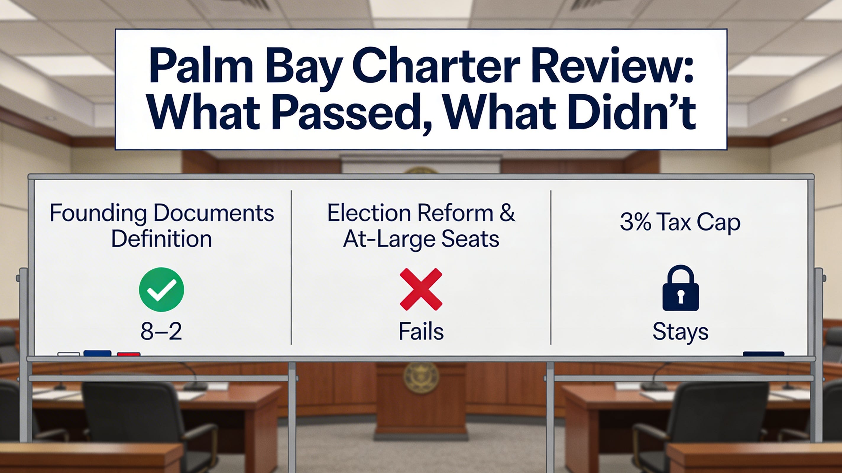 Charter Commission Approves Constitutional Definition Language, Rejects Election Reforms in Split Votes episode artwork