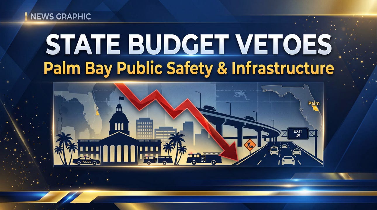 DeSantis's State Budget Vetoes Cut $3.88 Million Across Five Palm Bay Projects  episode artwork