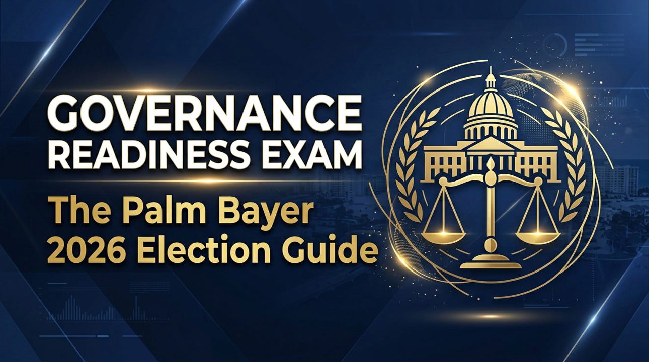 Palm Bay City Council Candidates Issued Governance Readiness Exam  episode artwork
