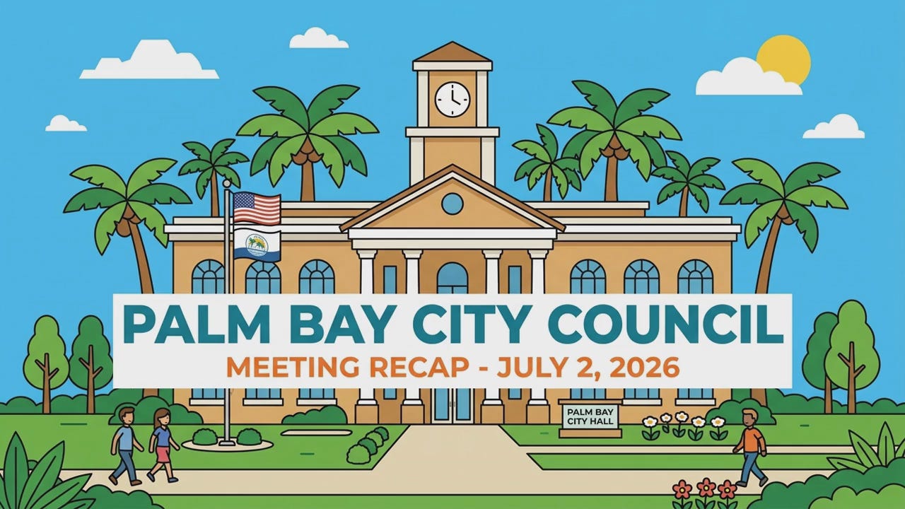 Palm Bay Council Approves Majors Golf Course Range, Everlands West PUD, and Board Reforms  episode artwork