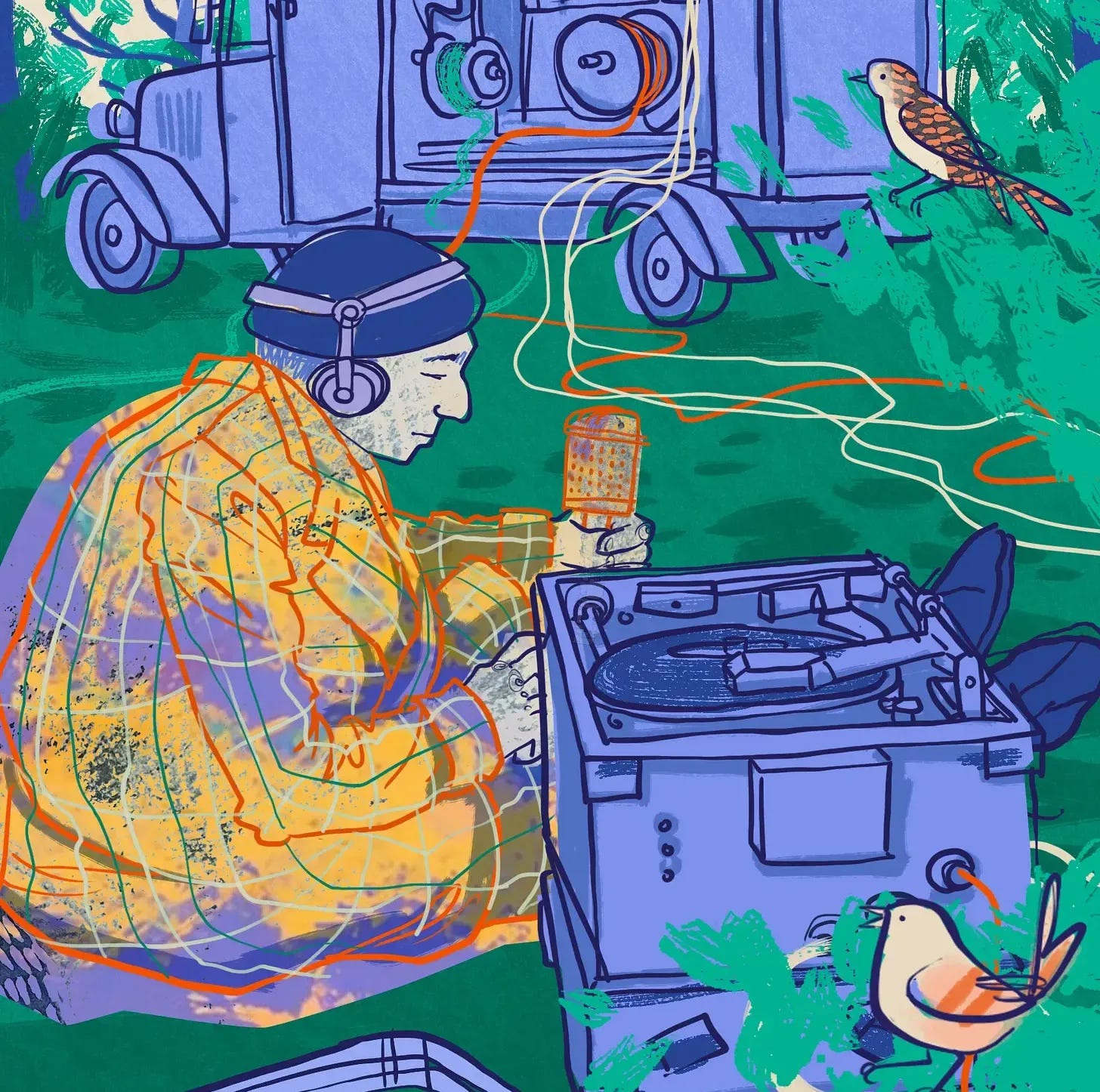 Wartime and the World's First Bird Recordings w/ Anthea Kennedy & Ian Wiblin episode artwork