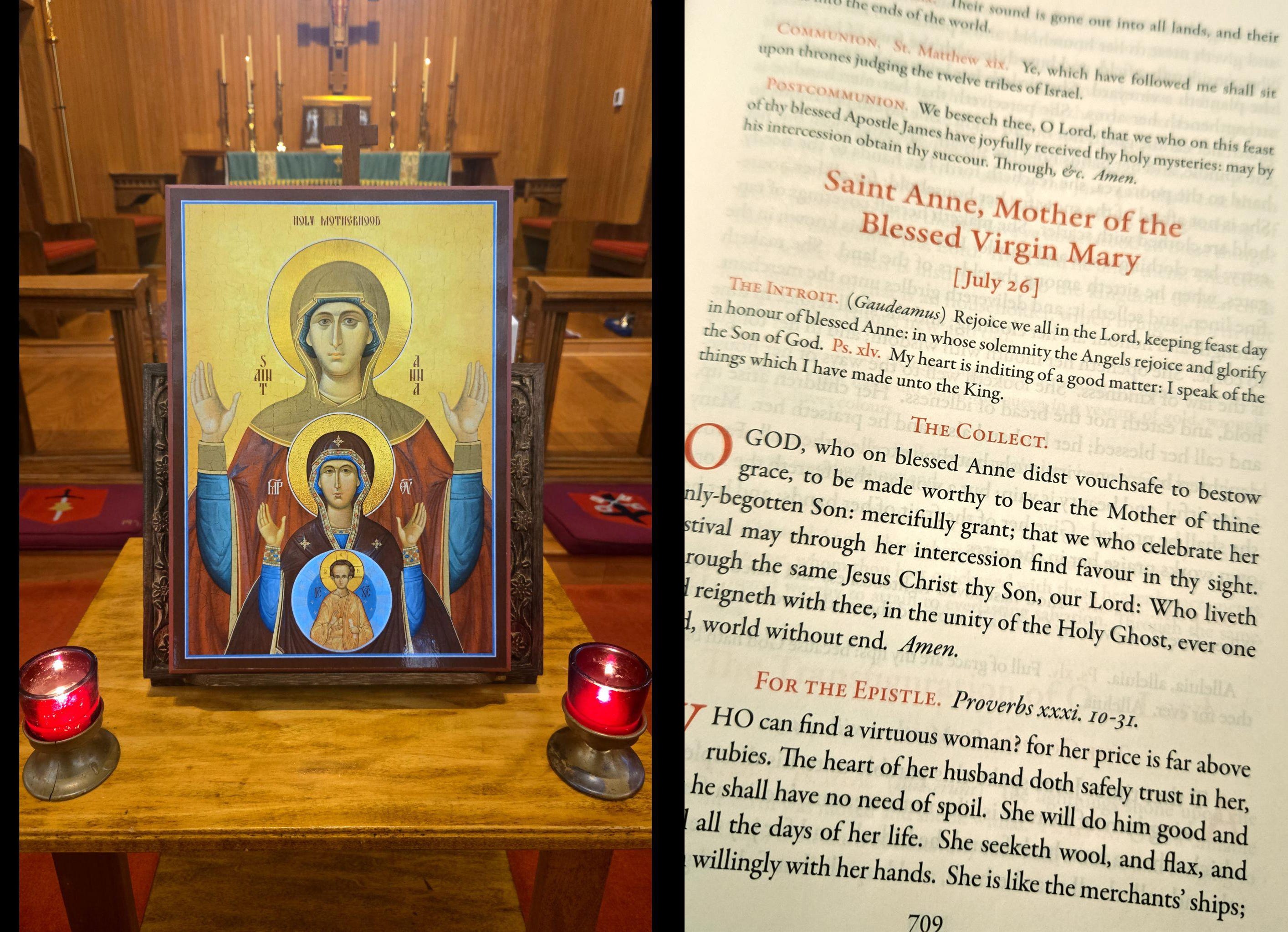 On Saint Anne, Mother of the Theotokos episode artwork