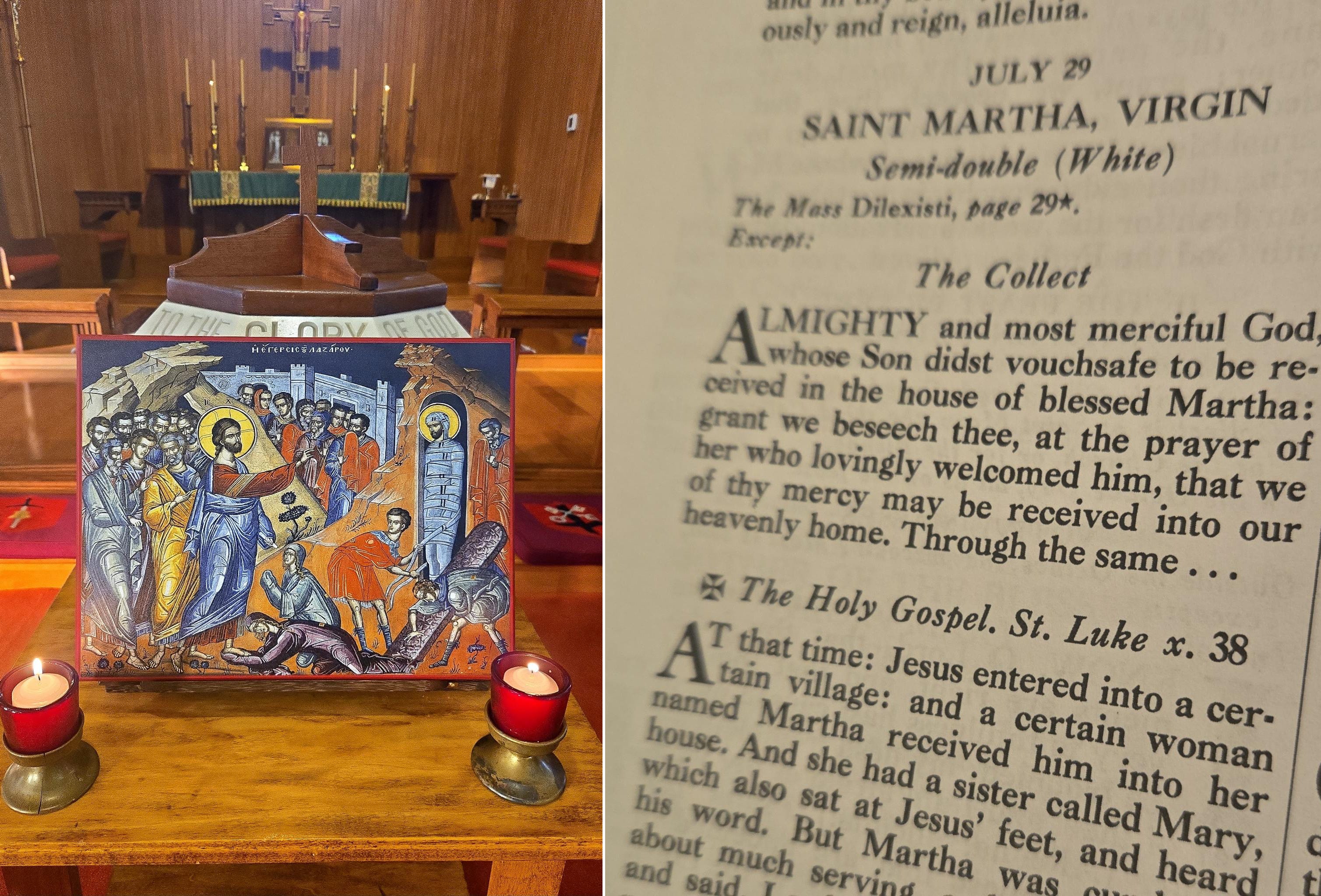 On Saint Martha's Faith in Christ episode artwork