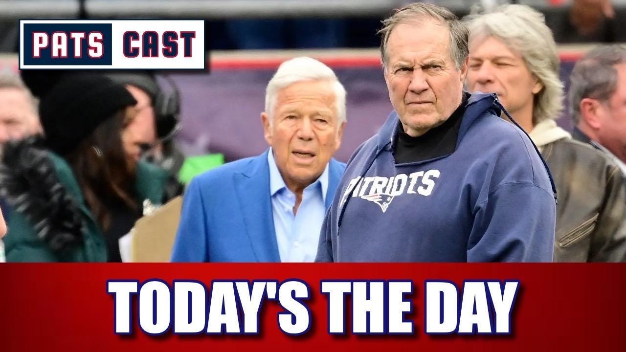 Patriots Power Play: Can Bill Belichick Convince Robert Kraft to Stay? episode artwork