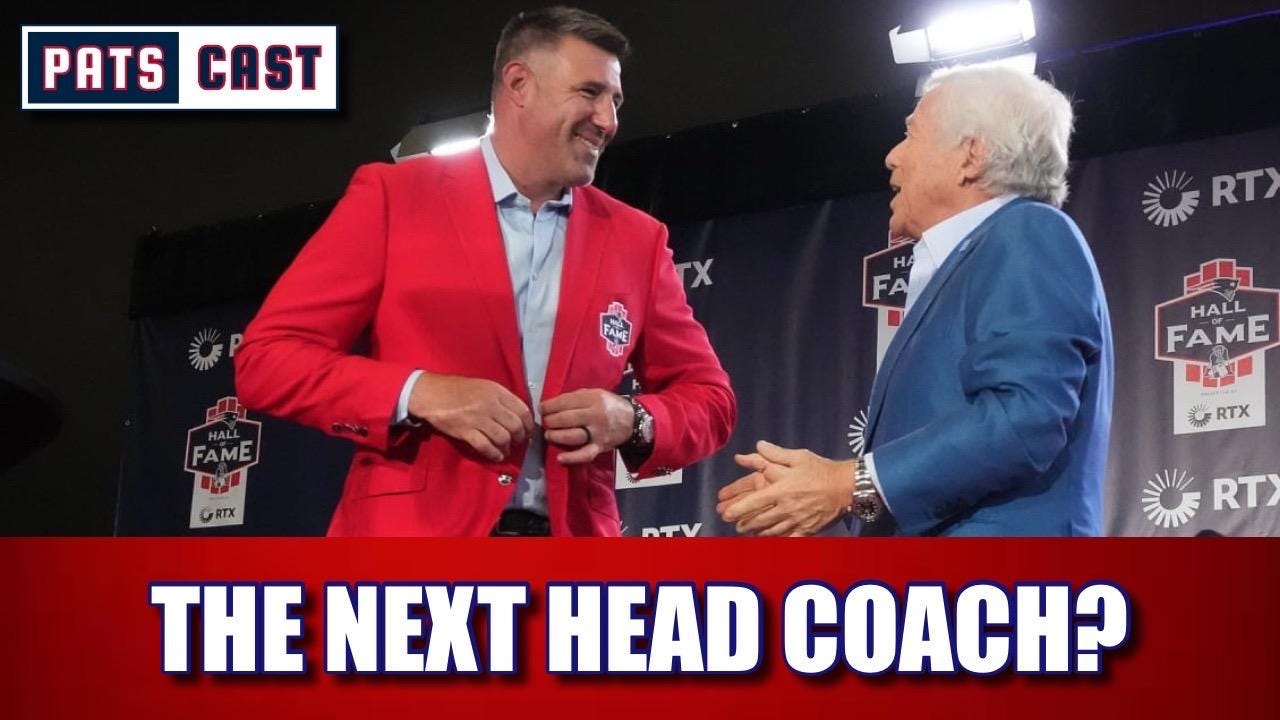 Is Mike Vrabel to the Patriots Inevitable? Belichick to the Falcons? episode artwork