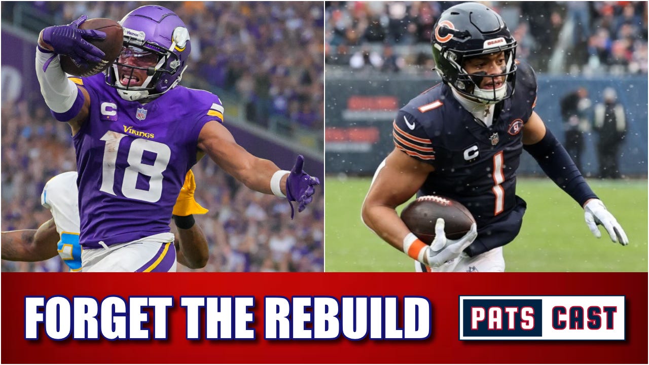Patriots Trade for Justin Jefferson, Justin Fields in Latest Mock Draft episode artwork