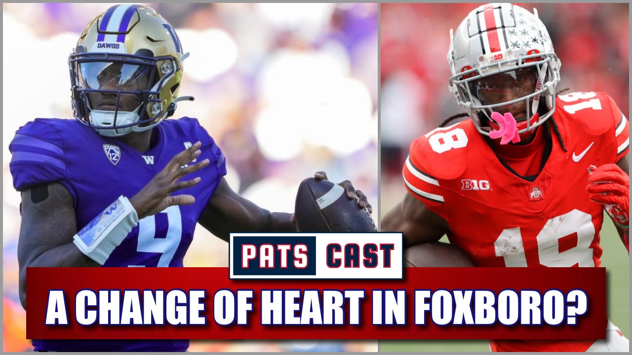 Patriots Suddenly Interested in Michael Penix Jr. | Considering Marvin Harrison Jr. at No. 3? episode artwork