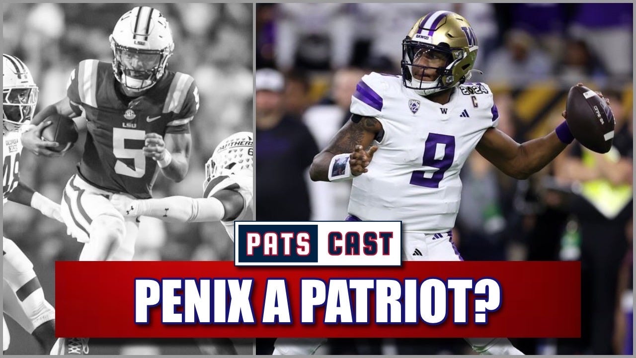 Report: Patriots Eyeing Michael Penix Jr. if Jayden Daniels Isn’t Available episode artwork