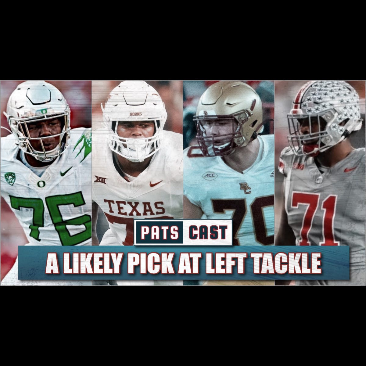 Patriots MOST Realistic Left Tackle Options Revealed episode artwork