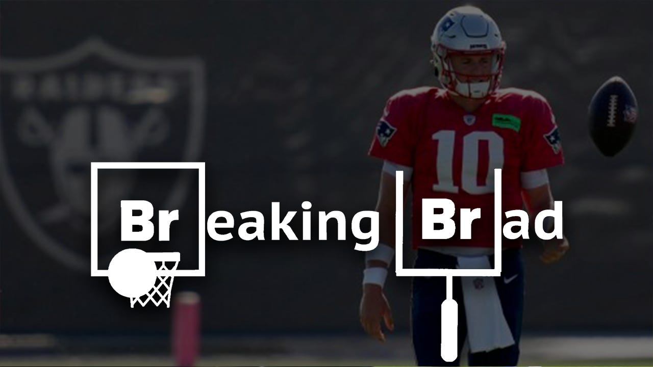 Patriots Improve vs. Raiders, Tiger Unveils TGL Golf, MLB Makes Major Changes | Breaking Brad Ep. 13 episode artwork