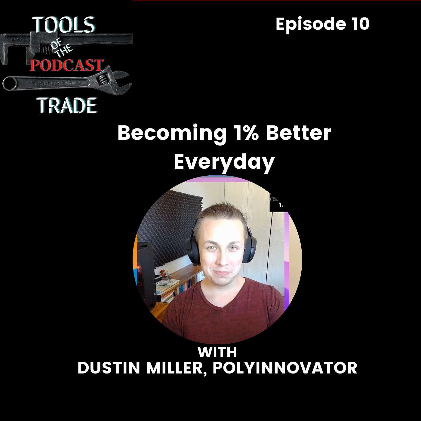 Excel at Podcasting By Becoming 1% Better Every Day w/Dustin M Polyinnovator episode artwork