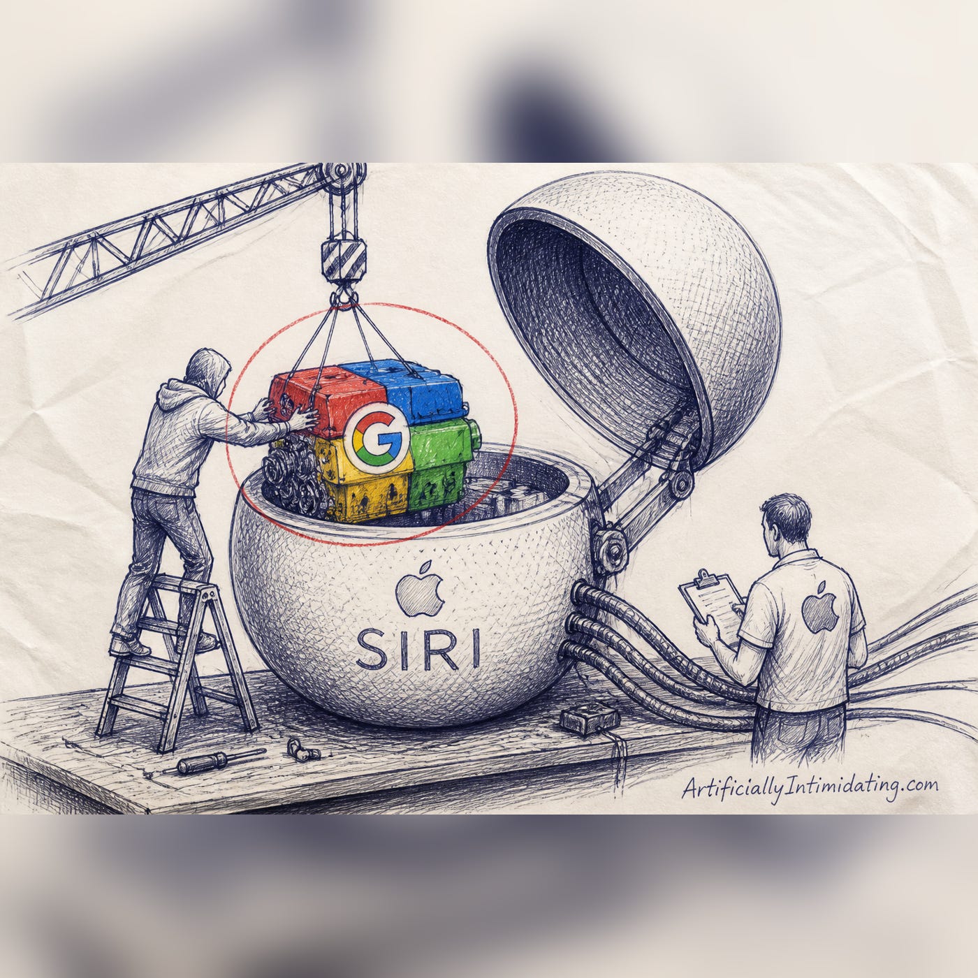 Siri Finally Works. Google Built It. -- AI Brief September 10 episode artwork